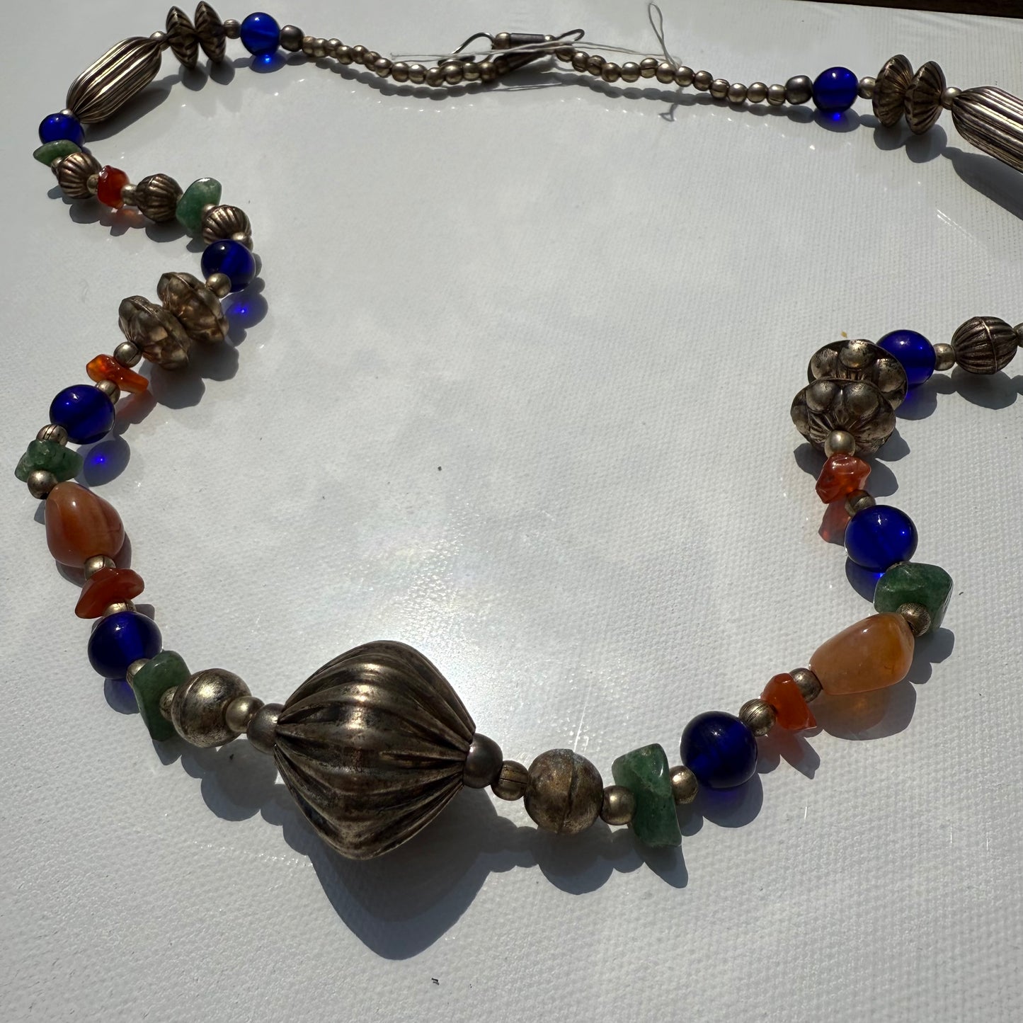 Vintage Tribal Stone Necklace